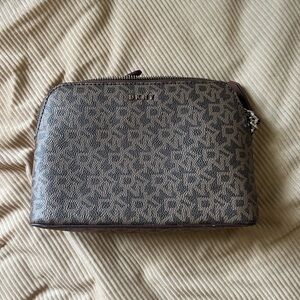 Brown DKNY purse